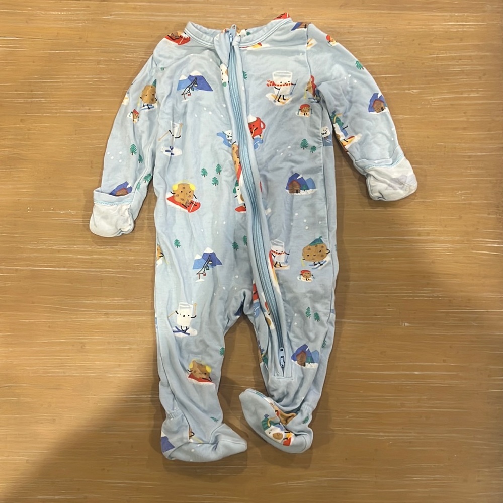 Angel dear zippered footies